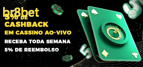 Promoções do cassino ao Vivo br8bet
